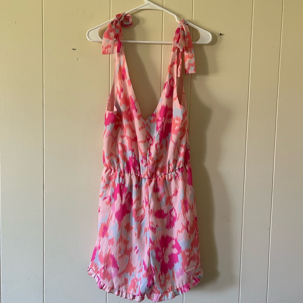 Summer floral romper!